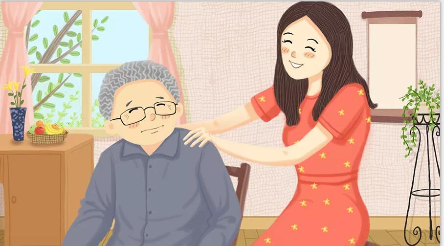 …父母的爱，就在这种平凡的生活里。