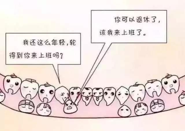 孩子为什么会长出双排牙？